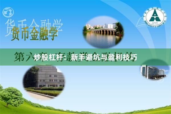 炒股杠杆：新手避坑与盈利技巧